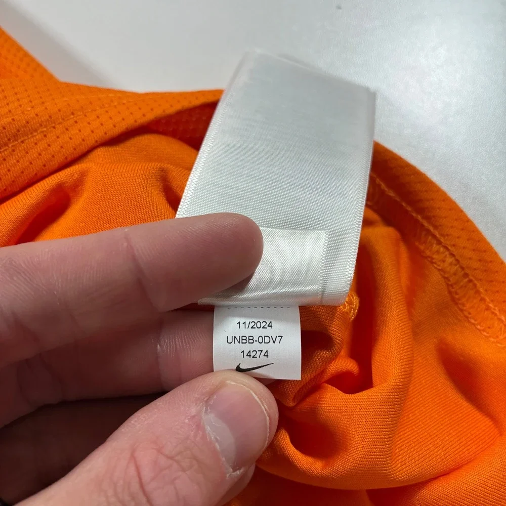 NEW Nike Tennessee Volunteers Baseball Jersey 3XL Orange Vols UNBB-0DV7
